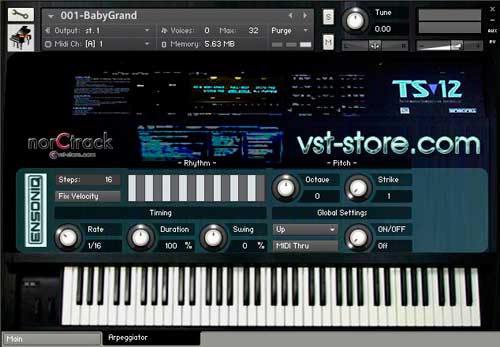 Ensoniq TS 12 NKI arp